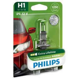 Philips LongLife EcoVision 12258LLECOB1 H1 P14,5s 12V 55W 1ks