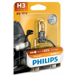 Philips Vision+30% 12336PRB1 H3 PK22s 12V 55W 1ks