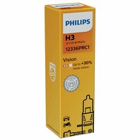 Philips Vision+30% 12336PRC1 H3 PK22s 12V 55W 1ks