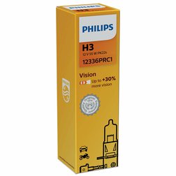 Philips Vision+30% 12336PRC1 H3 PK22s 12V 55W 1ks