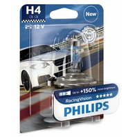Philips RacingVision+150% 12342RVB1 H4 P43t-38 12V 60/55W 1ks