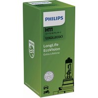 Philips LongLife EcoVision 12362LLECOC1 H11 PGJ19-2 12V 55W 1ks