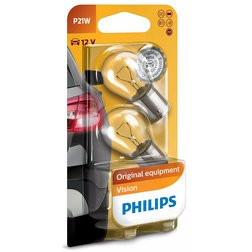 Philips Vision 12498B2 P21W BA15s 12V 21W blistr 2 ks