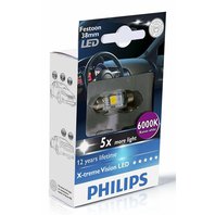 Phiilips 128596000KX1 LED Festoon T10,5 x 38 12V 1W 6000K