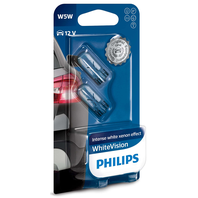 Philips  WhiteVisionUltra 12961BVB2 W5W W2,1x9,5d 12V 5W celosklo 2ks