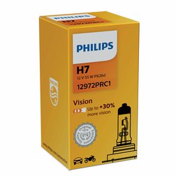 Philips Vision+30% 12972PRC1 H7 PX26d 12V 55W 1ks