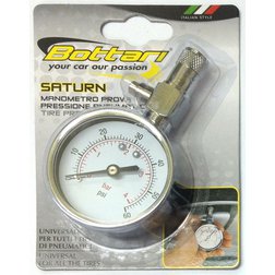 Bottari Pneuměřič SATURN kovový stříbrný 5cm