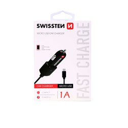 Swissten 20111100 CL Autonabíječka micro USB 1A