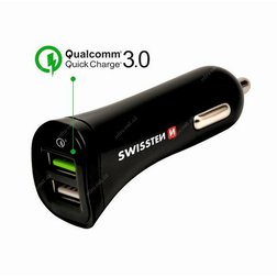 Swissten 20111610 Adaptér quick charge 3.0 a USB 2.4A 18W power + kabel micro USB