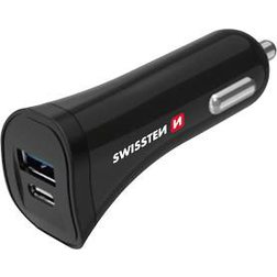 Swissten 20111620 Adaptér delivery USB-C a USB 2,4A 30W power+kabel micro USB