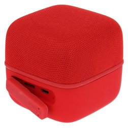 Swissten Reproduktor bluetooth music CUBE červený