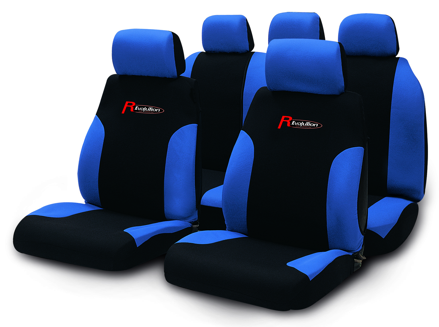R.Evolution Potahy 9ks PUMA černo-modré
