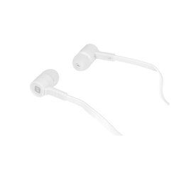 Swissten Sluchátka earbuds RAINBOW YS-D2 bílé