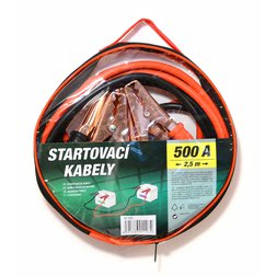 Startovací kabely 500A 2,5m zipper bag