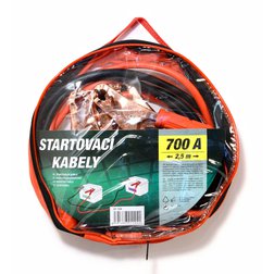 Startovací kabely 700A 2,5m zipper bag