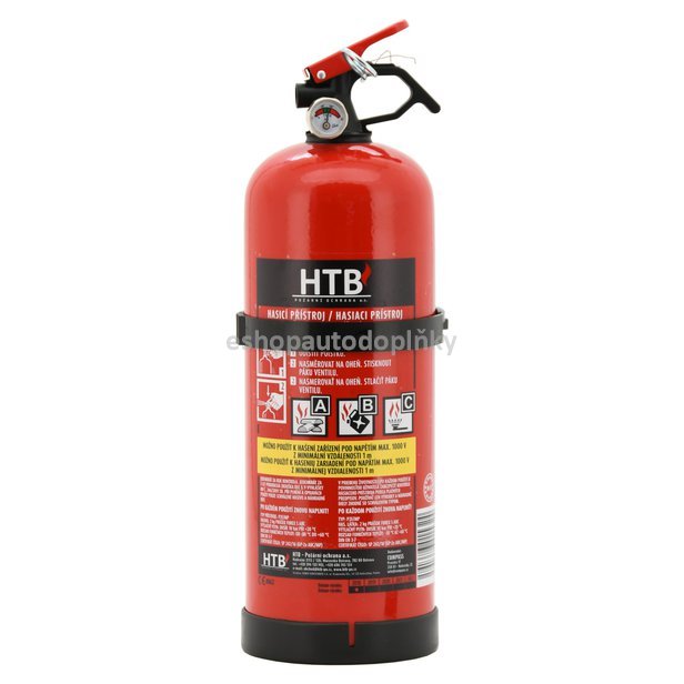 Hasicí přístroj práškový 2 kg ABC (13A 89 B/C)