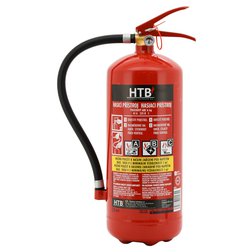 Hasicí přístroj práškový 6 kg ABC (43A)