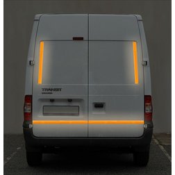 Samolepící páska reflexní 1m x 5cm žlutá