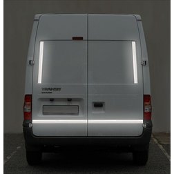 Samolepící páska reflexní 1m x 5cm bílá