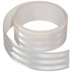Samolepící páska reflexní 1m x 5cm bílá