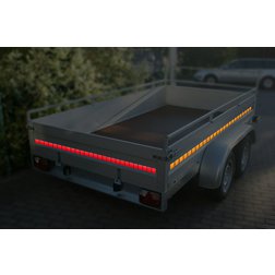 Samolepící páska reflexní dělená 1m x 5cm žlutá