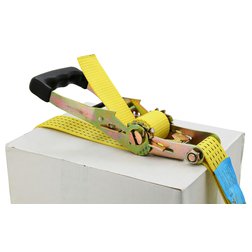 Popruh s ráčnou a háky 2500daN 8m TÜV/GS