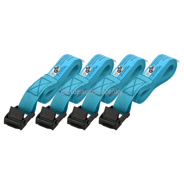 Popruh upínací 4x2m TÜV BLUE WAY