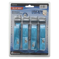 Popruh upínací 4x2m TÜV BLUE WAY