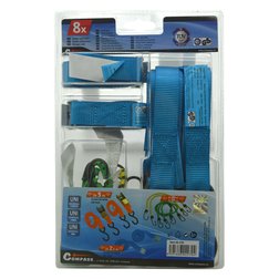 Upínací sada 8ks TÜV/GS