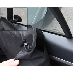 Ochrana dveří před poškrábáním psem 2ks