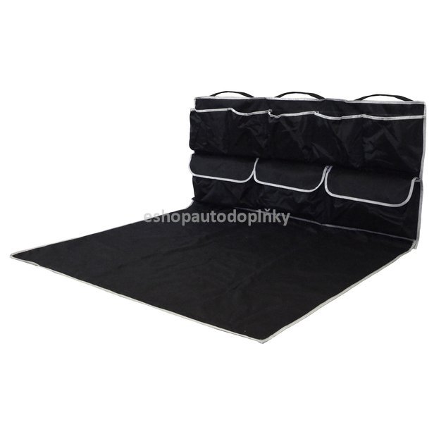 Deka ochranná do kufru s kapsami