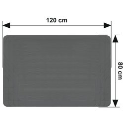 Koberec gumový do kufru 120x80cm