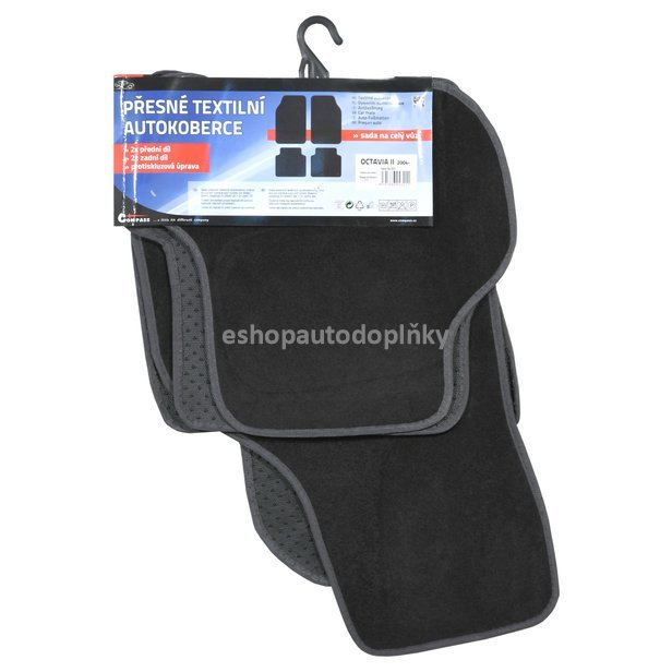 Koberce textilní 4ks OCTAVIA II. 2004-