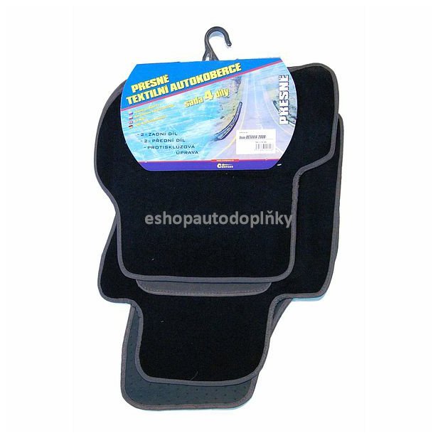 Koberce textilní 4ks OCTAVIA II. 2008-