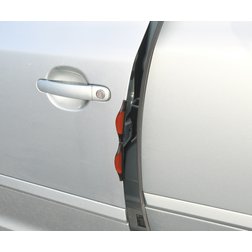 Chránič dveří červený 2ks