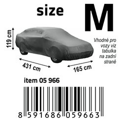 Ochranná plachta FULL M 431x165x119cm NYLON
