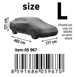 Ochranná plachta FULL L 482x177x121cm NYLON