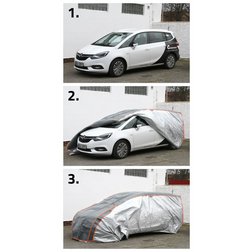 Ochranná plachta proti kroupám MID SUV 480x195x155cm