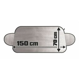 Clona SUN-ICE na čelní sklo ALU 150 x 70cm 2mm