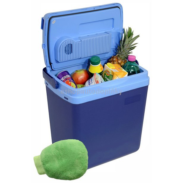 Chladící box 25litrů BLUE 230/12V displej s teplotou