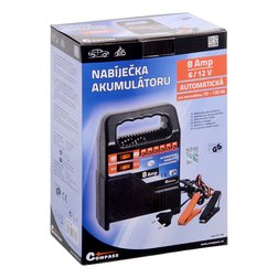 Nabíječka 8Amp 6/12V TÜV/GS/CE