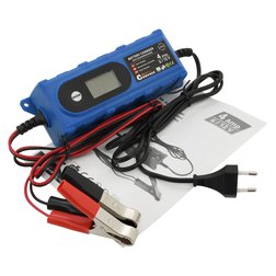 Nabíječka mikroprocesor 4Amp 6/12V PB/GEL LCD display
