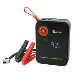 Kompresor AKU DIGITAL + JUMP STARTER s powerbankou 7.200mAh 600A