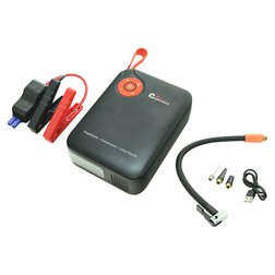 Kompresor AKU DIGITAL + JUMP STARTER s powerbankou 7.200mAh 600A