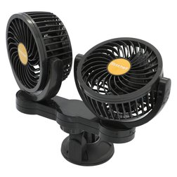 Ventilátor MITCHELL DUO 2x108mm 24V na přísavku