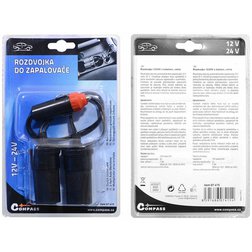 Rozdvojka 12/24V s kabelem volná