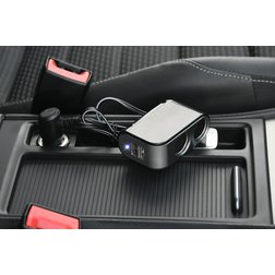 Rozdvojka 12/24V + 2x USB 2100mA