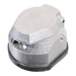 Zásuvka tažného zařízení 7 pólů ALU s těsněním