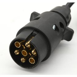 Kabel redukční 0,6m 7pólů zástrčka - 13pólů zásuvka