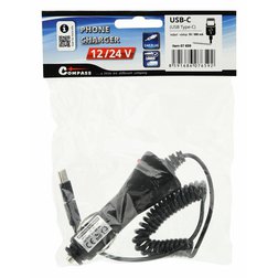Nabíječka telefonu 12/24V MICRO USB/USB-C